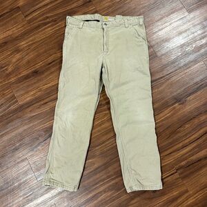 CARHARTT Mens Relaxed Fit insulated lined side pocket pants Size 42 x 32